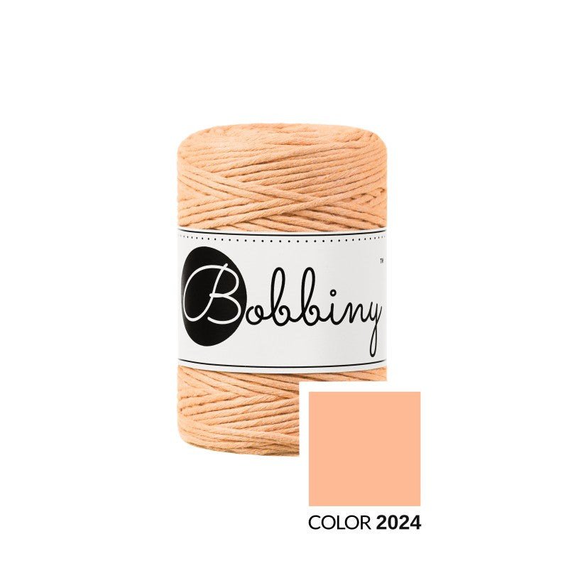 Bobbiny Makramee Garn 1,5mm gezwirnt 100m verschiedene Farben - mahina