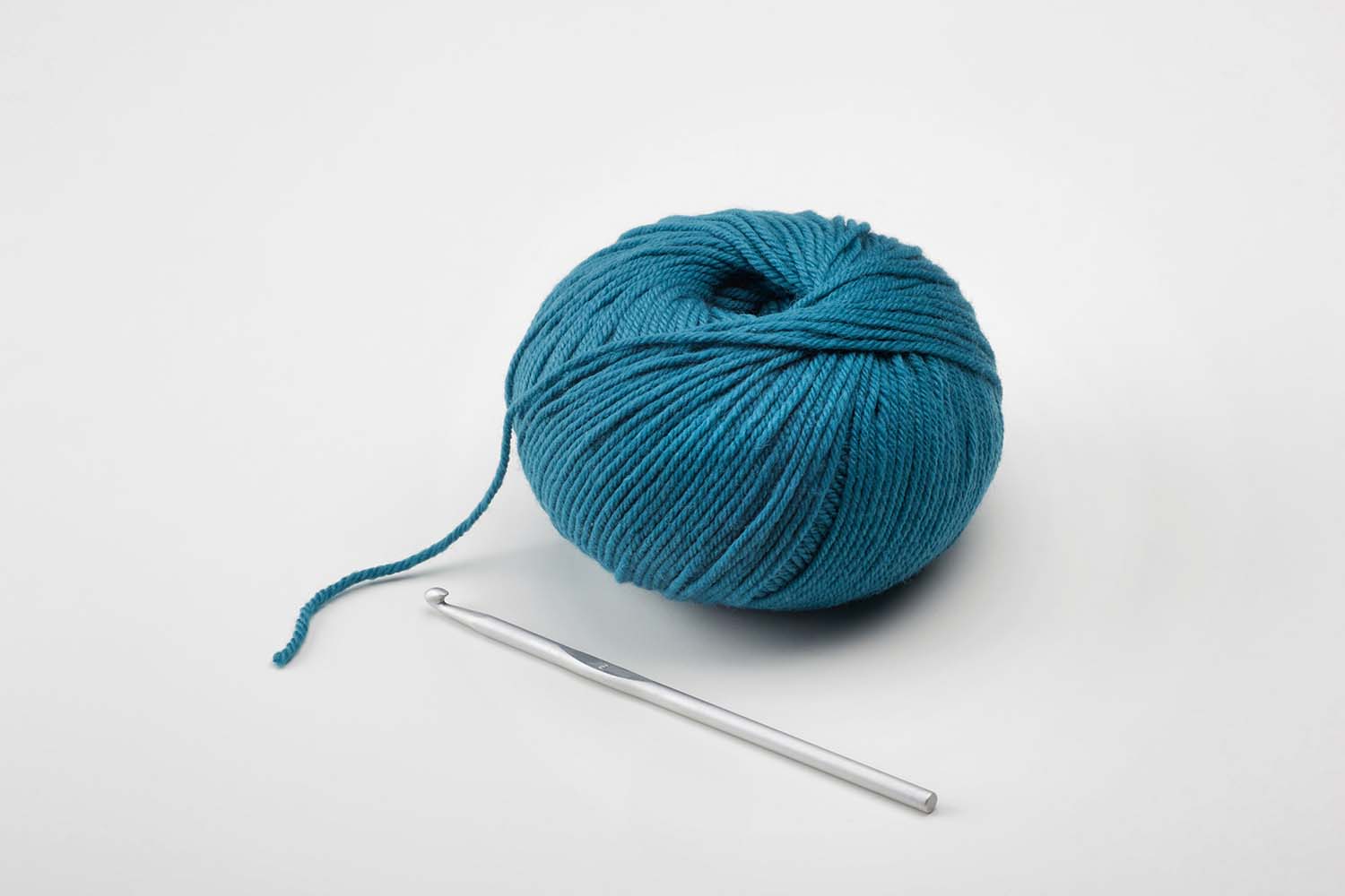Addi Wollhäkelnadel "addiPur" ohne Griff 15cm, 245-7 - mahina