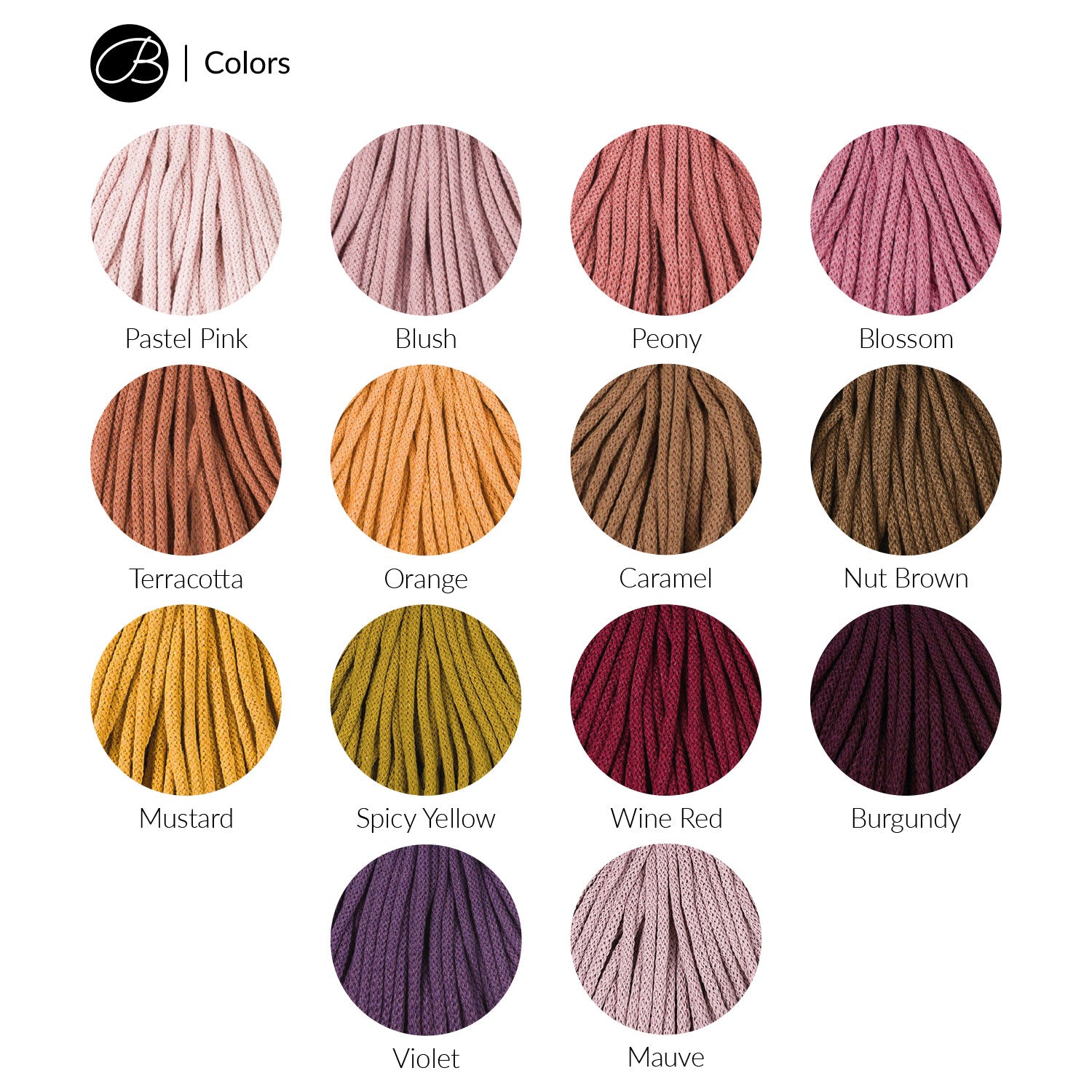 Bobbiny JUMBO braided cord 9mm braided 30m