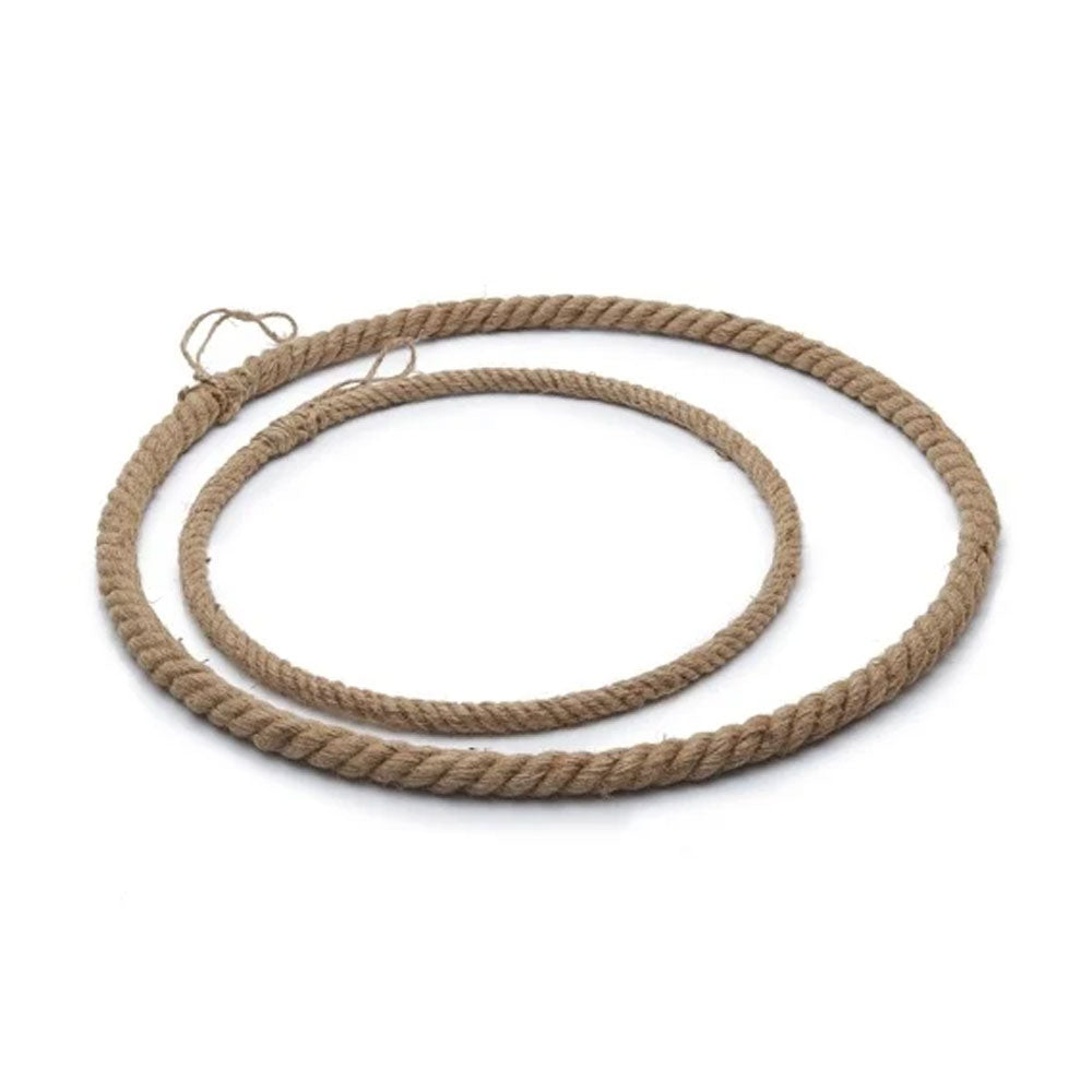 Holzring aus Jute in verschiedenen Größen - mahina