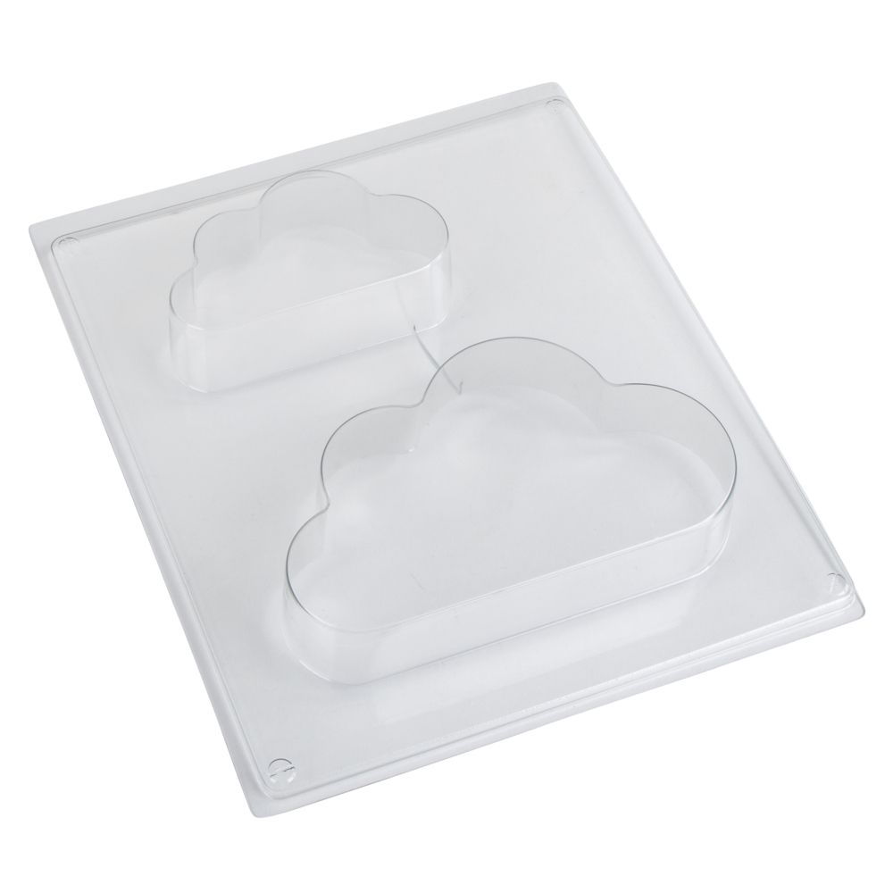 Gießform Wolken 15x9x3cm und 10x6x3cm - mahina
