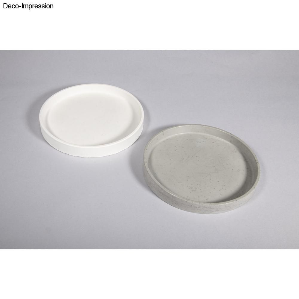 Silikon Gießform Untersetzer rund ø 17cm x H 2,1cm - mahina