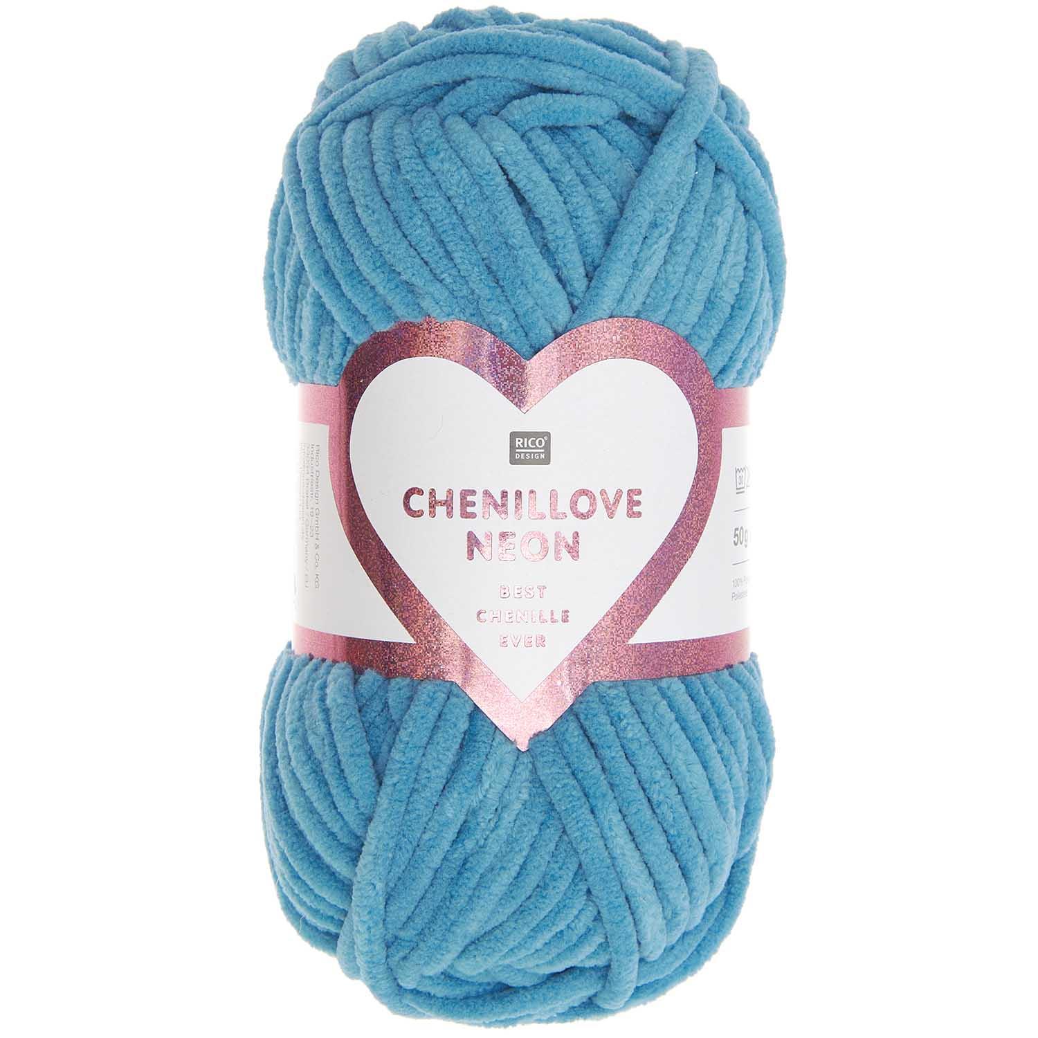 Rico Design Creative Chenillove DK 50g 55m Neon, verschiedene Farben - mahina