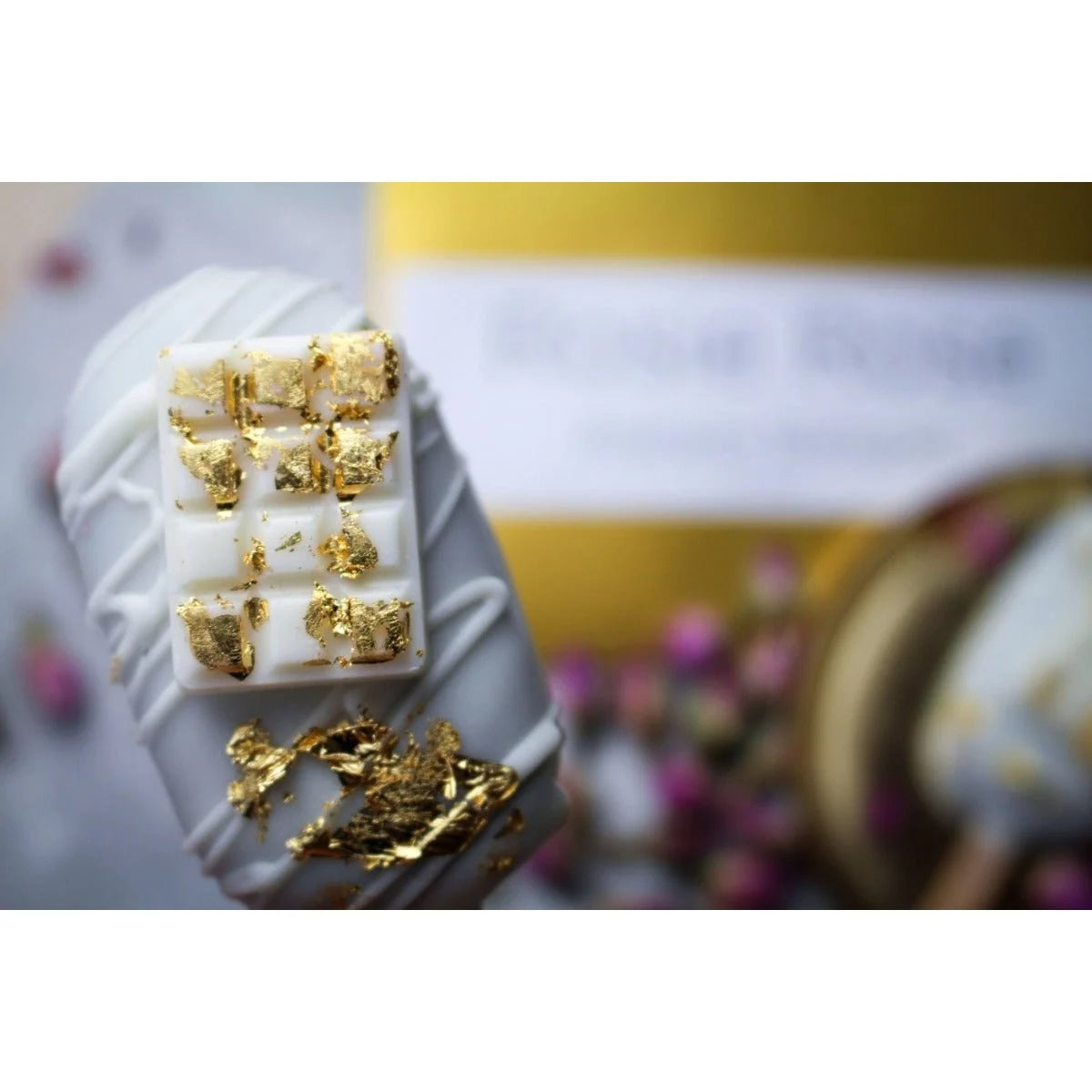 Rosie Rose Essbare Blattfolie 5 Stk. - mahina