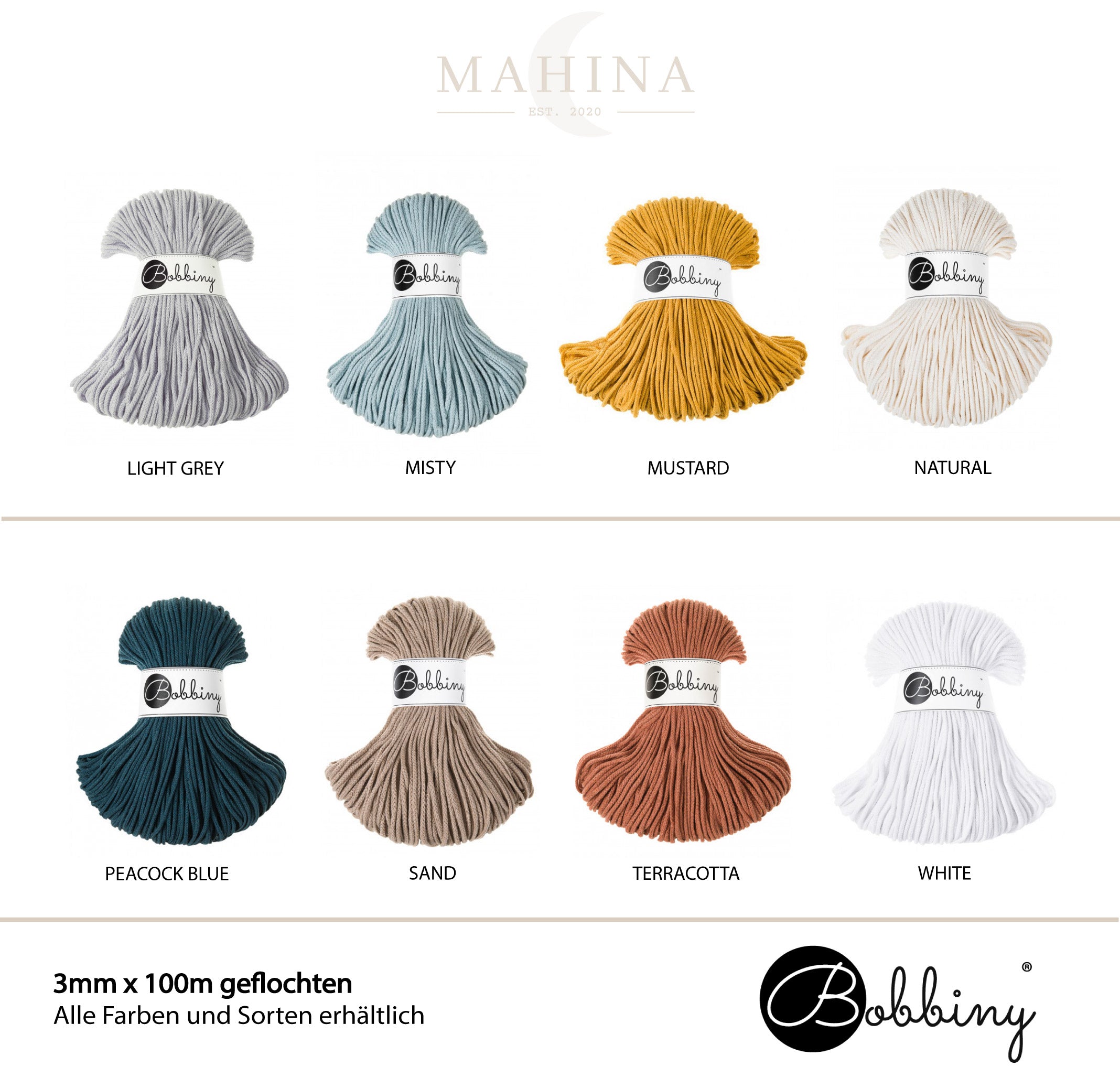 Handgemachter Makramee Kameragurt - mahina