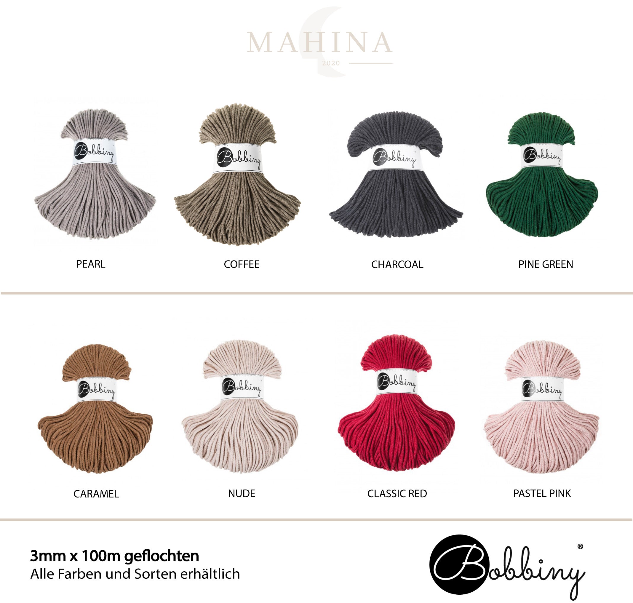 Handgemachter Makramee Kameragurt - mahina