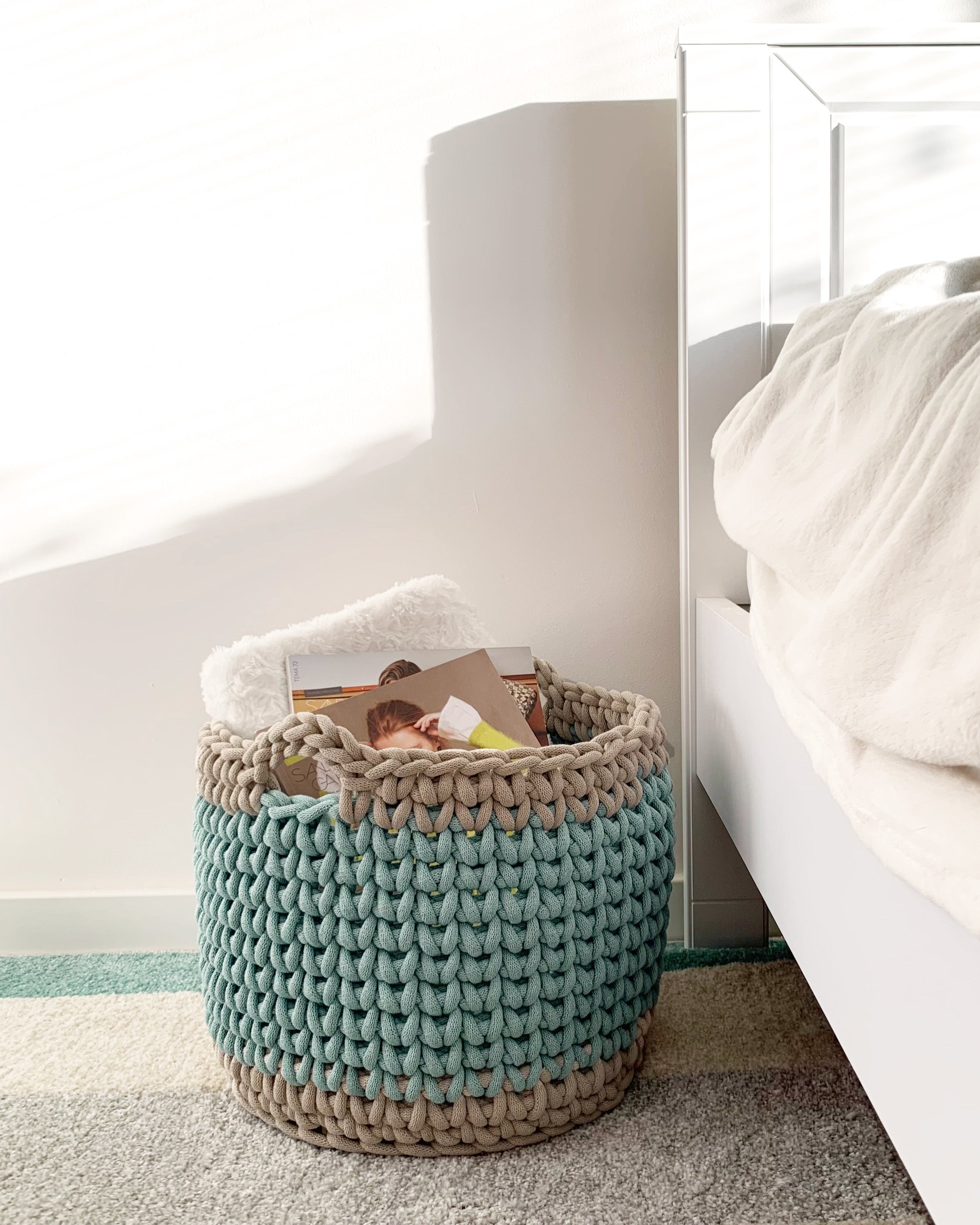 Bobbiny JUMBO Flechtkordel 9mm geflochten 100m verschiedene Farben - mahina