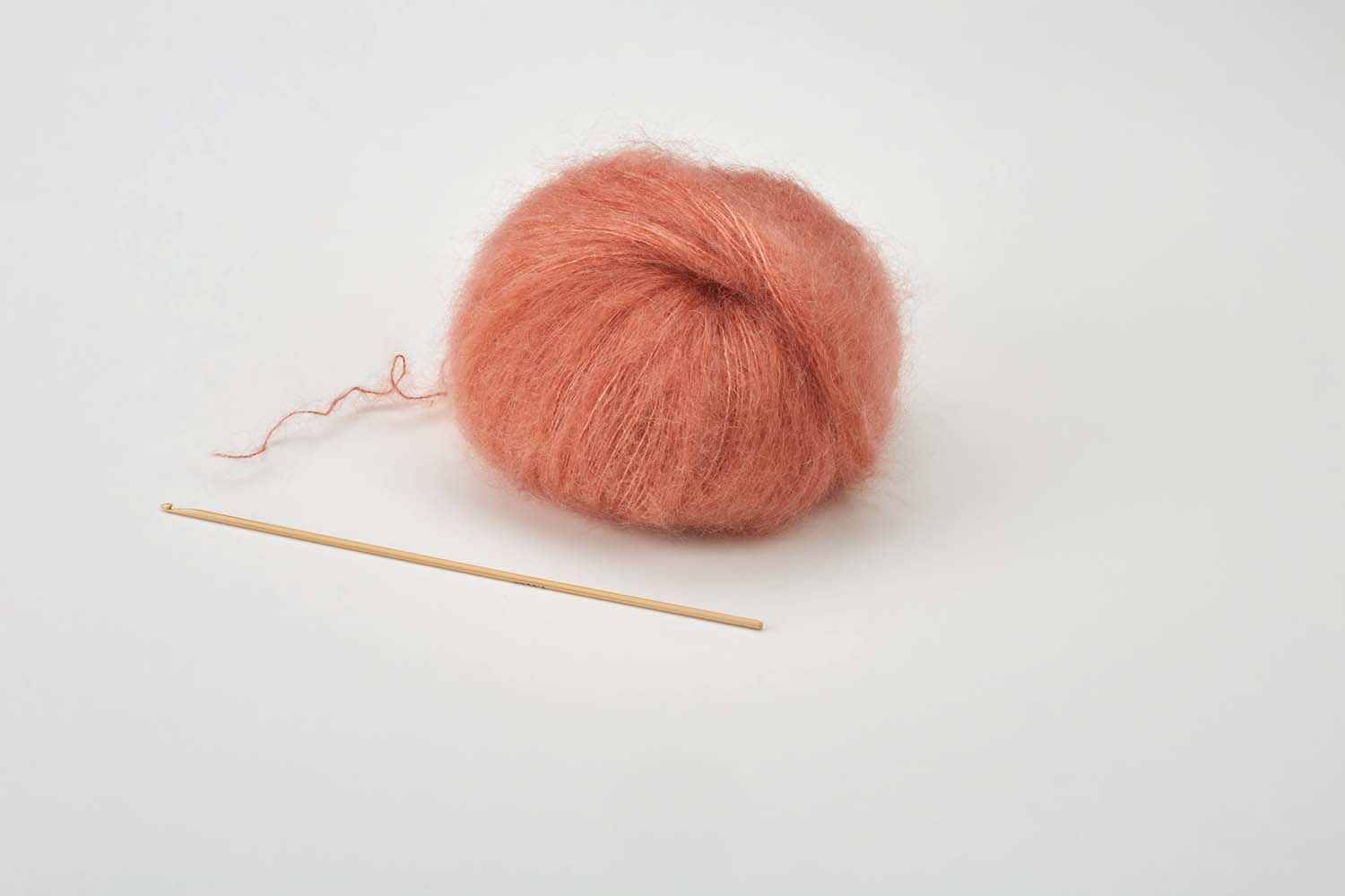Addi Wollhäkelnadel "addiNature" mit Griff aus Bambus 15cm, 545-7 - mahina