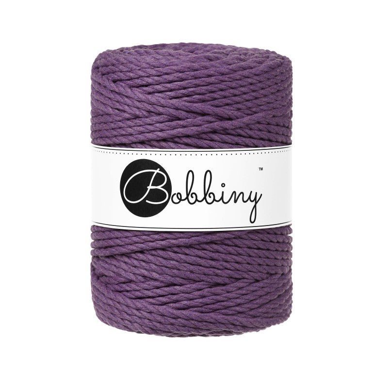 Bobbiny Makramee Garn 5mm 3ply 100m verschiedene Farben - mahina