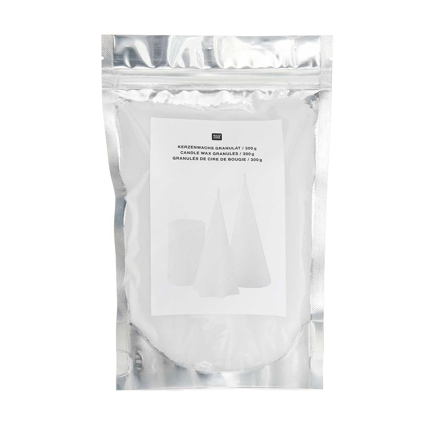 Kerzenwachs Granulat, 300g - mahina