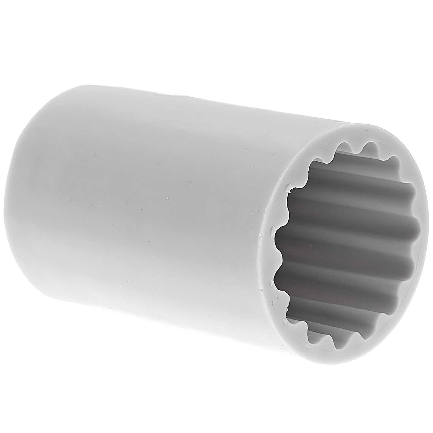 Kerzengießform Zylinder geriffelt, 60x60x88mm - mahina