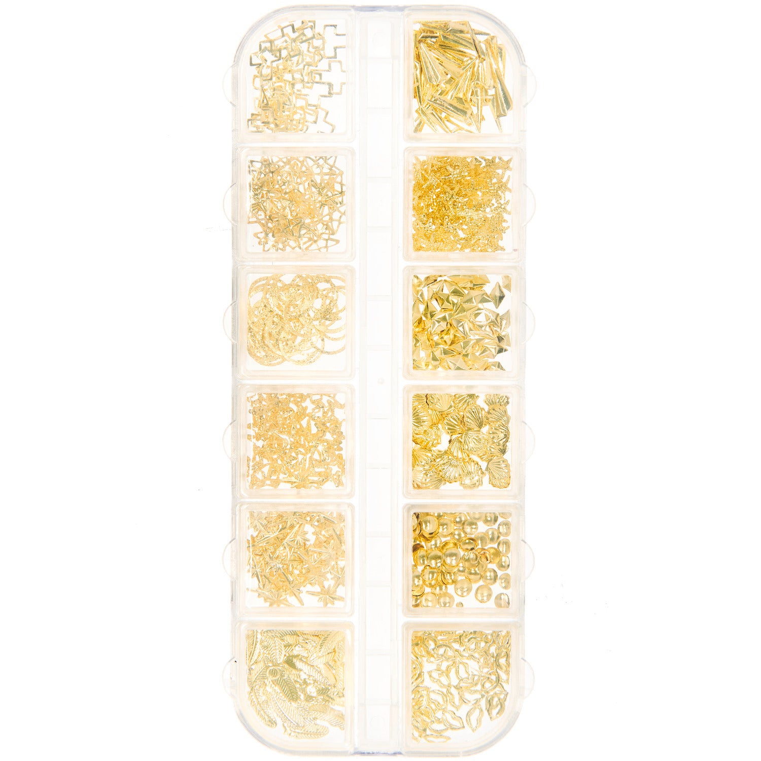 Füllmaterial für Resin Formen Mix Gold, 12x8g - mahina