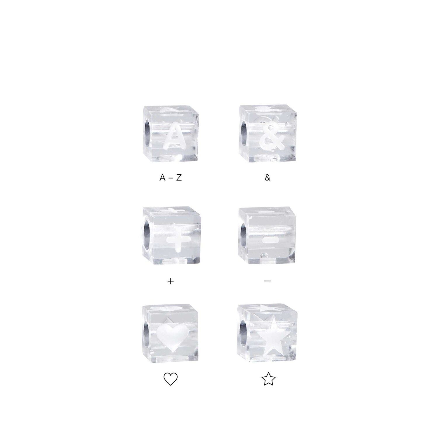 Silikon Gießform Buchstaben Würfel - mahina