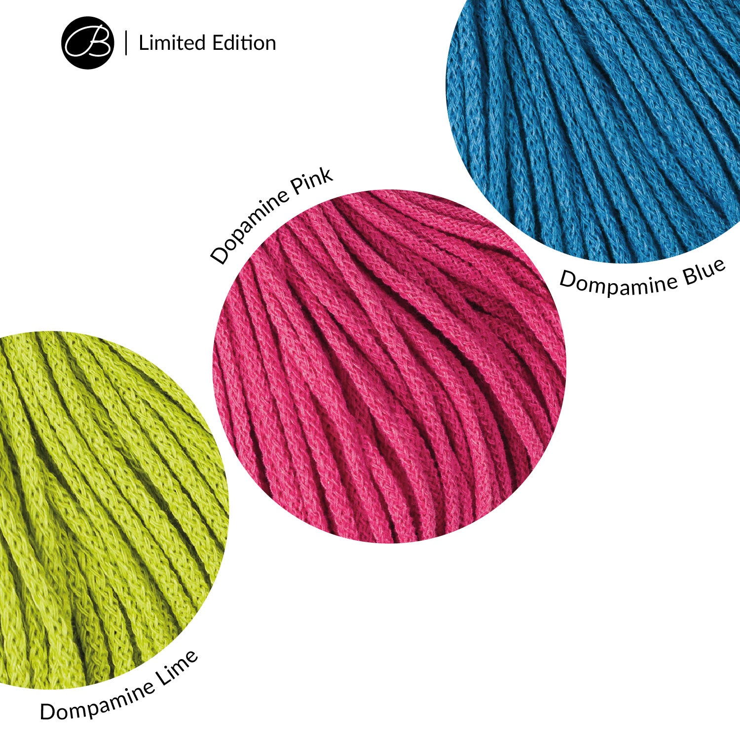 Bobbiny JUNIOR Flechtkordel 3mm geflochten 100m