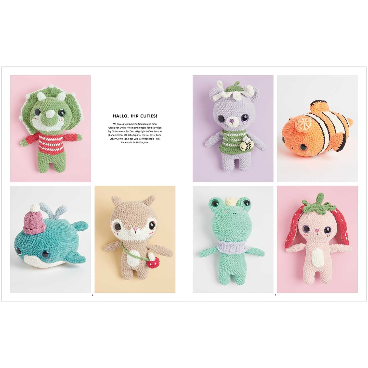 Chenillove Big Cuties, Häkelanleitung - mahina