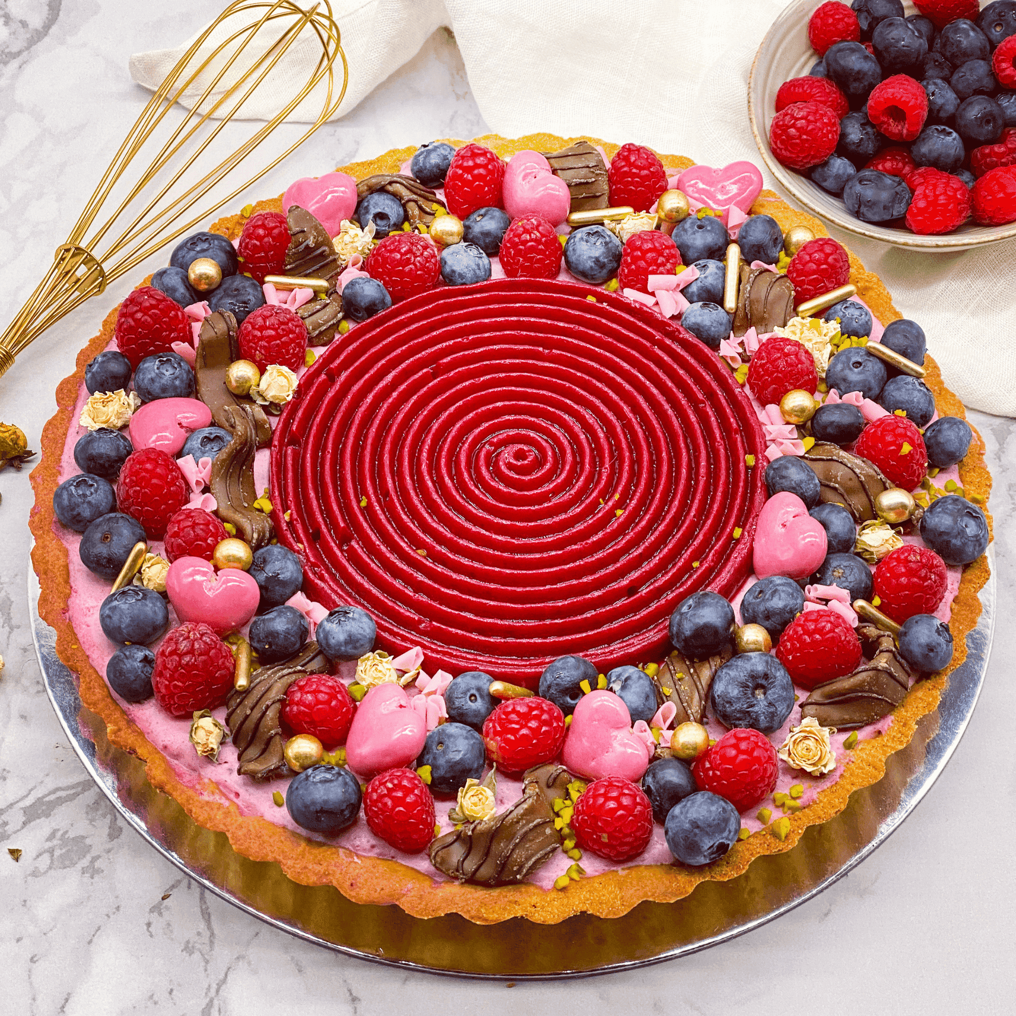 Essbare Blüten "Dekorative Rosenblüten" 20g - 8 Farben - mahina