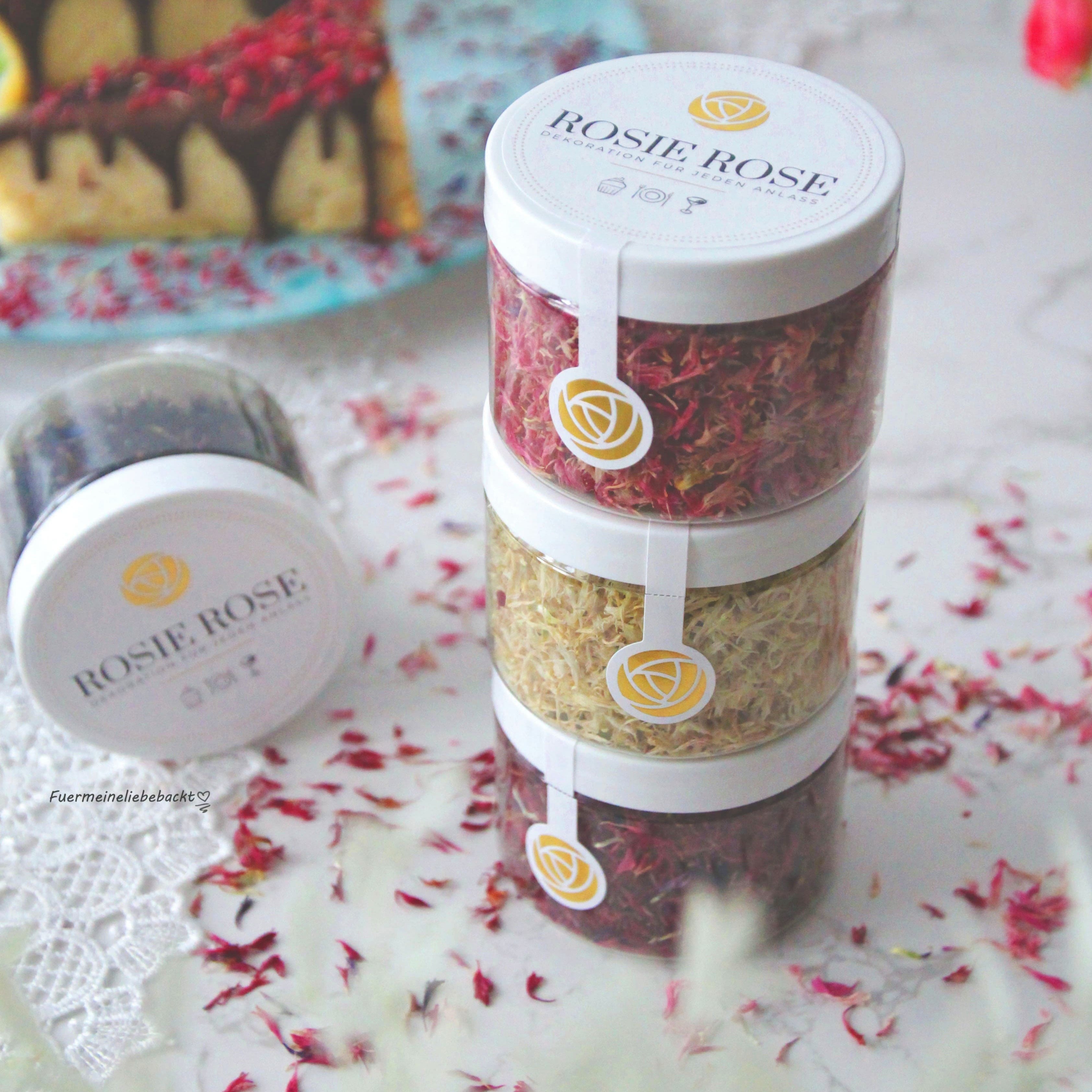 Essbare Blüten "Kornblumenblüten" 6g - 7 Farben - mahina