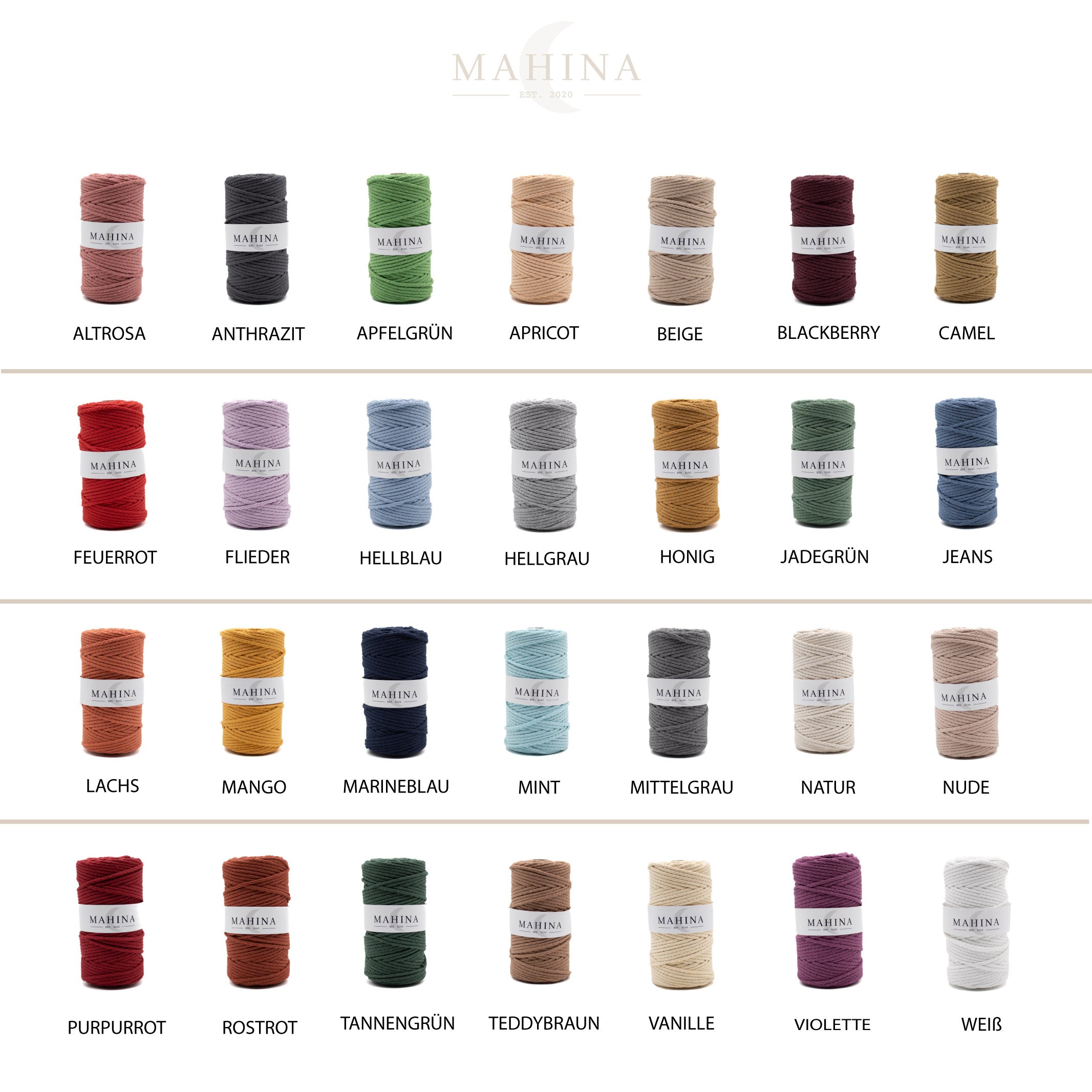 Handgemachte Makramee Vase/Windlicht - mahina