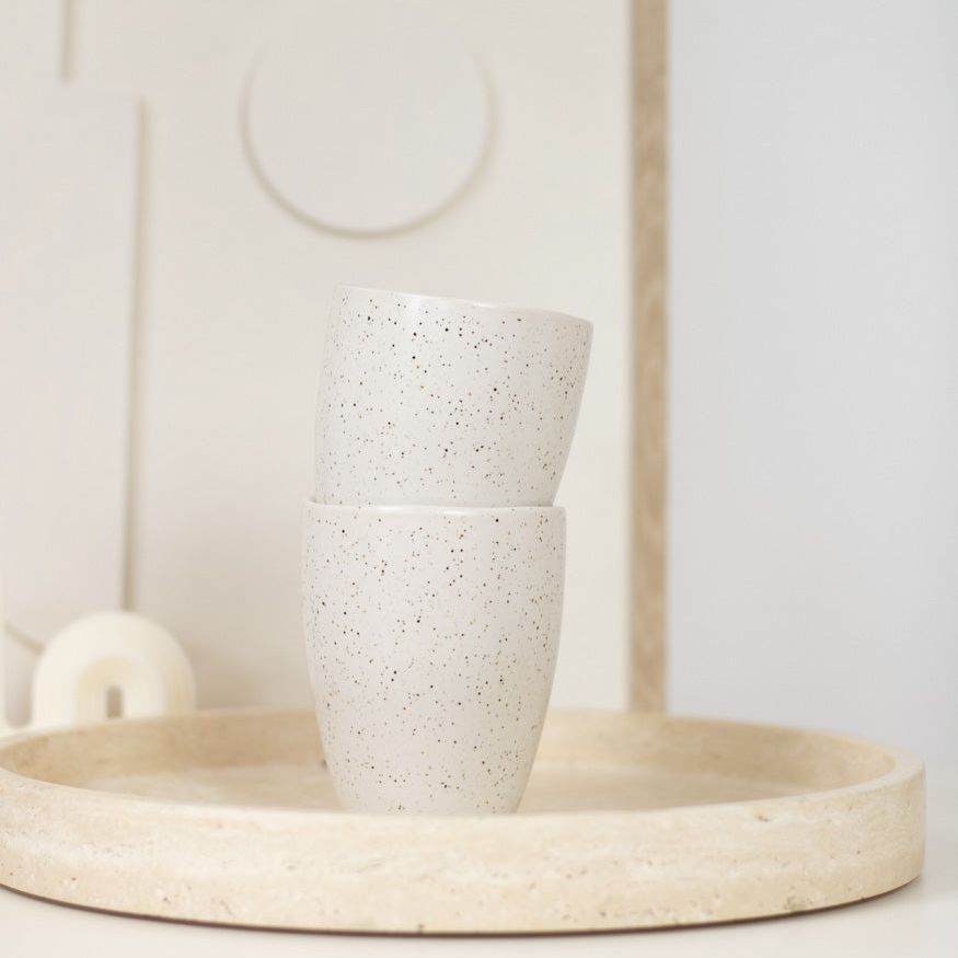 Broste Copenhagen -  Nordic Vanilla Becher - mahina