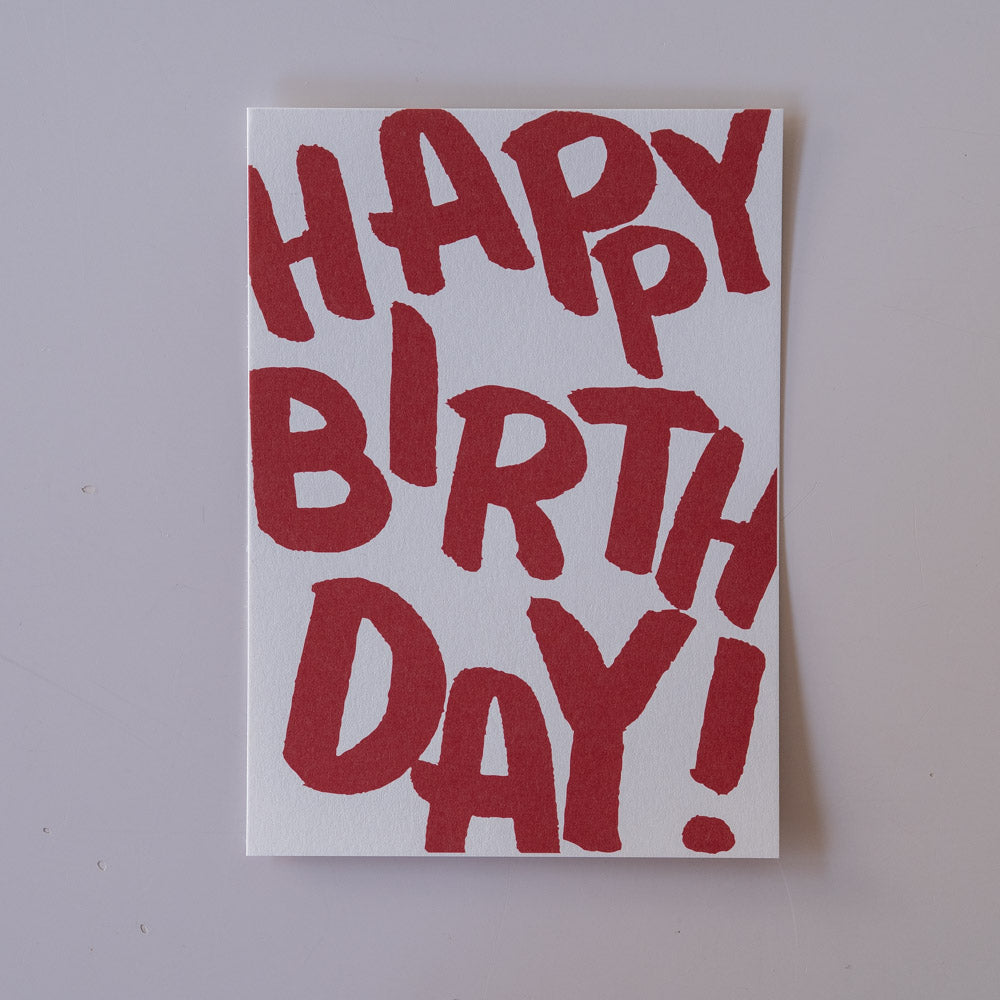 Geschenkkarte "Happy Birthday"