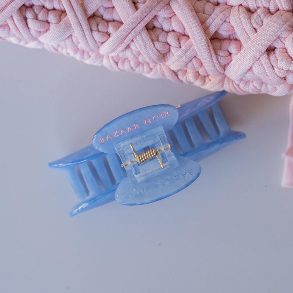 Hairclip "Bestie" in Blau