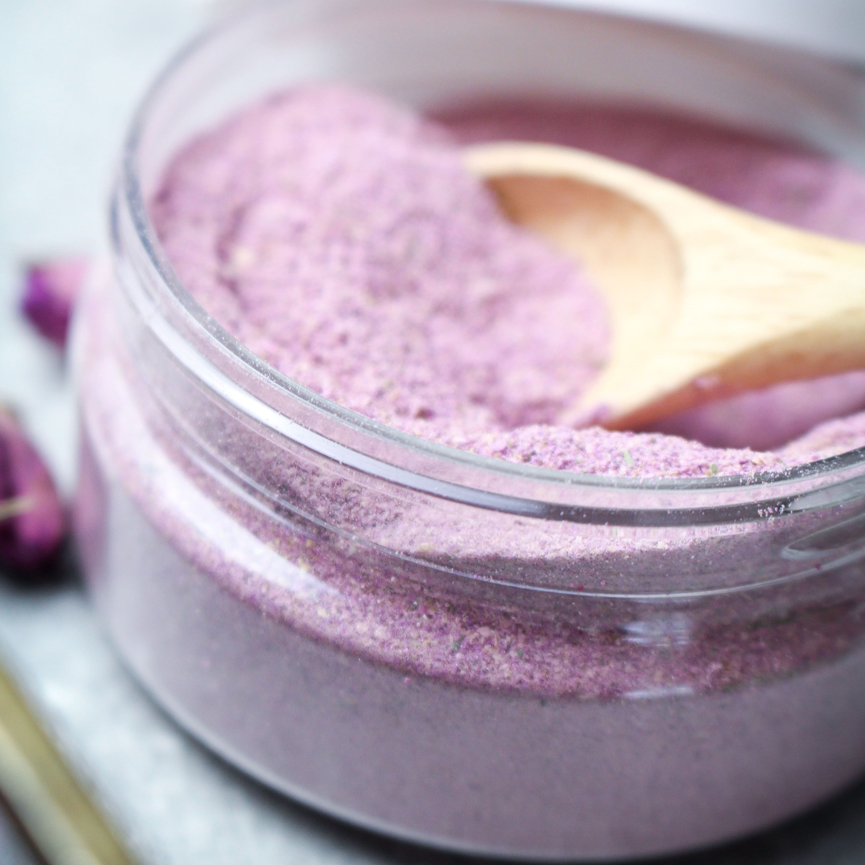 Essbare Blüten "Damaszener Rosenblütenpulver" 30g - mahina