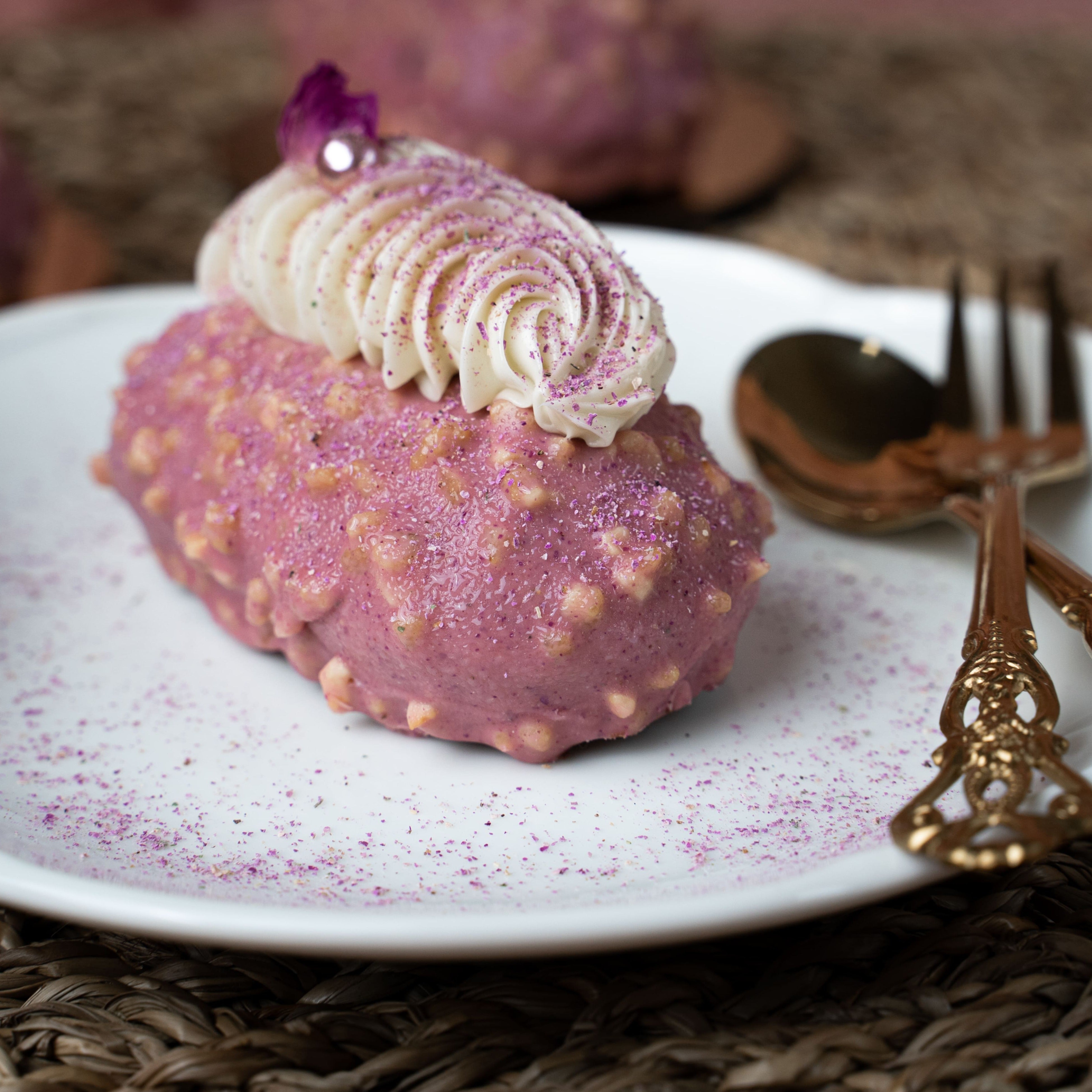 Essbare Blüten "Damaszener Rosenblütenpulver" 30g - mahina