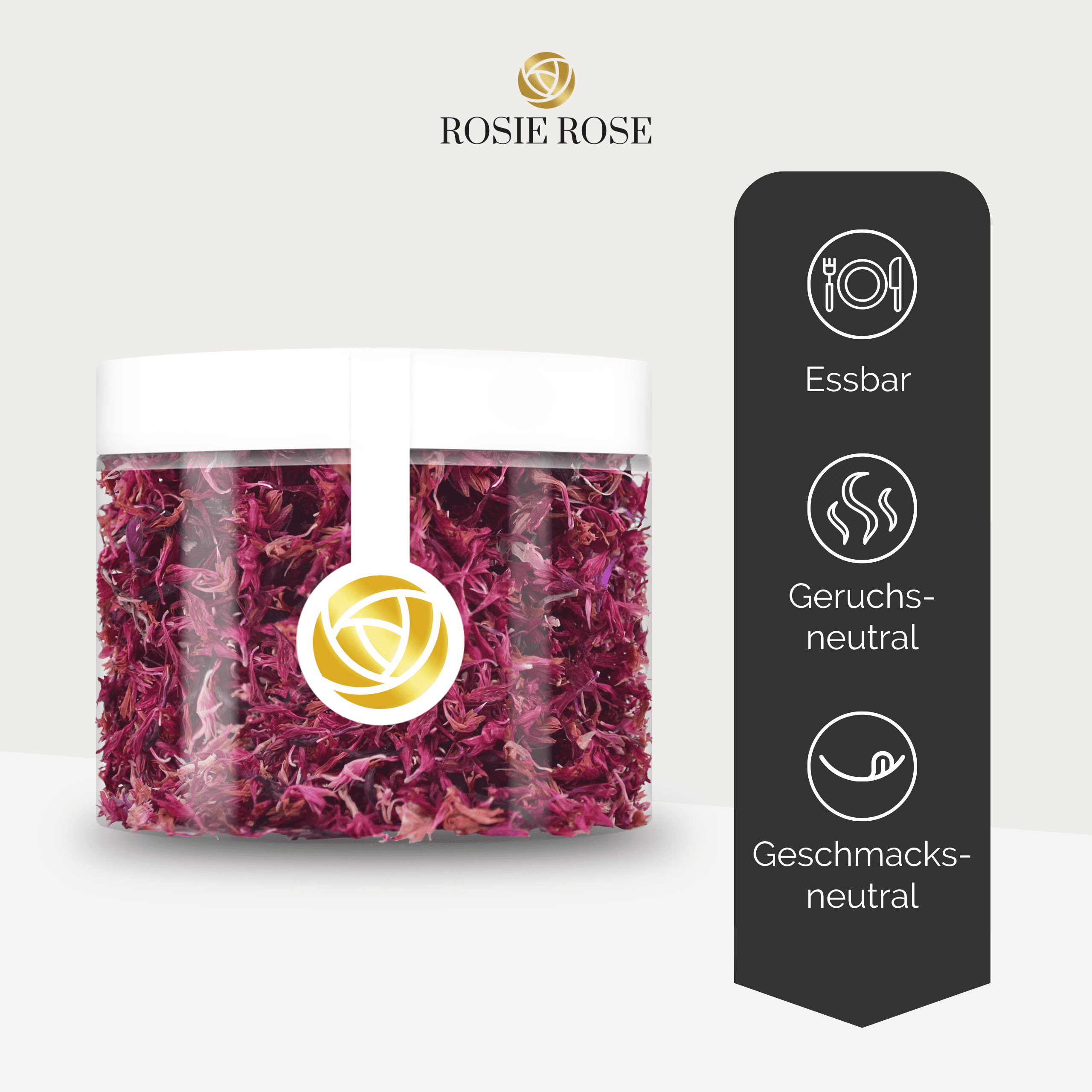 Essbare Blüten "Kornblumenblüten" 6g - 7 Farben - mahina