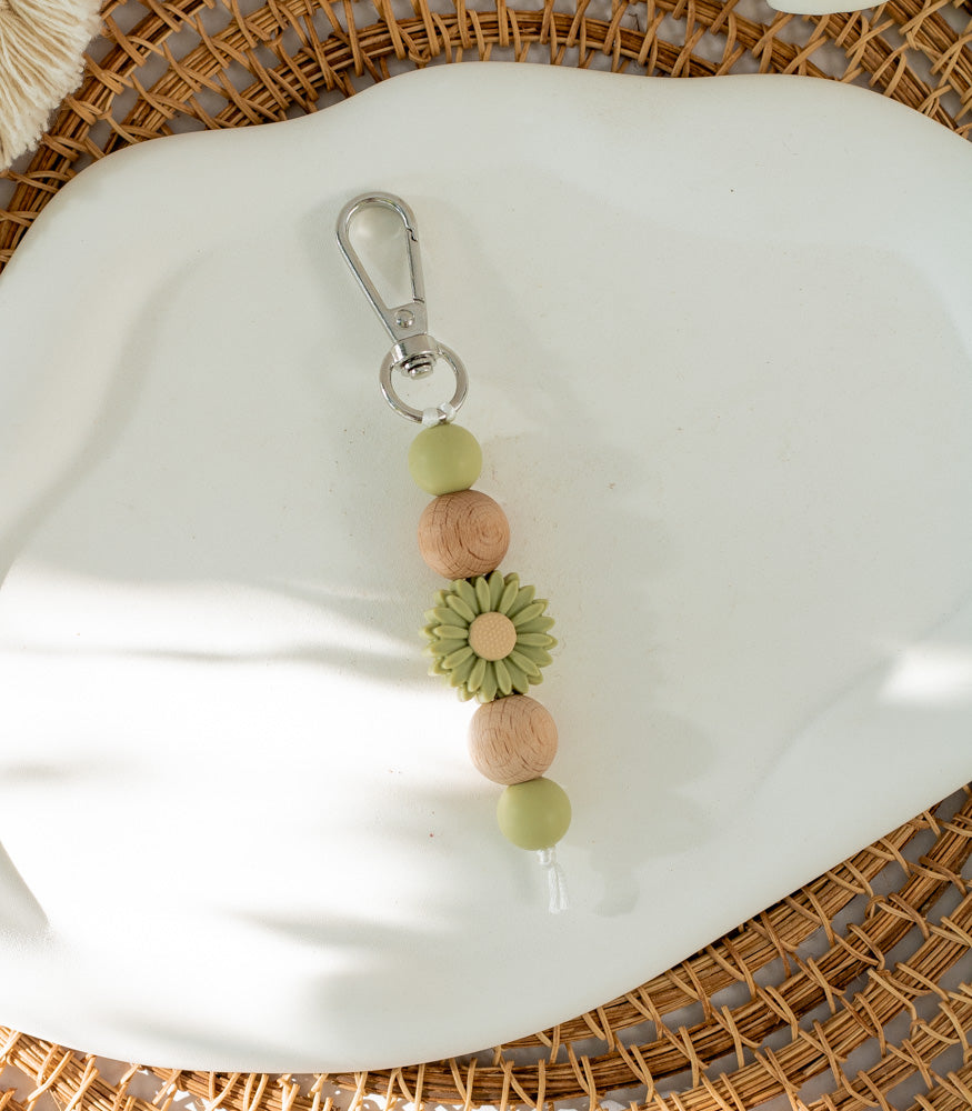Handgemachter Schlüsselanhänger "Daisy" - mahina