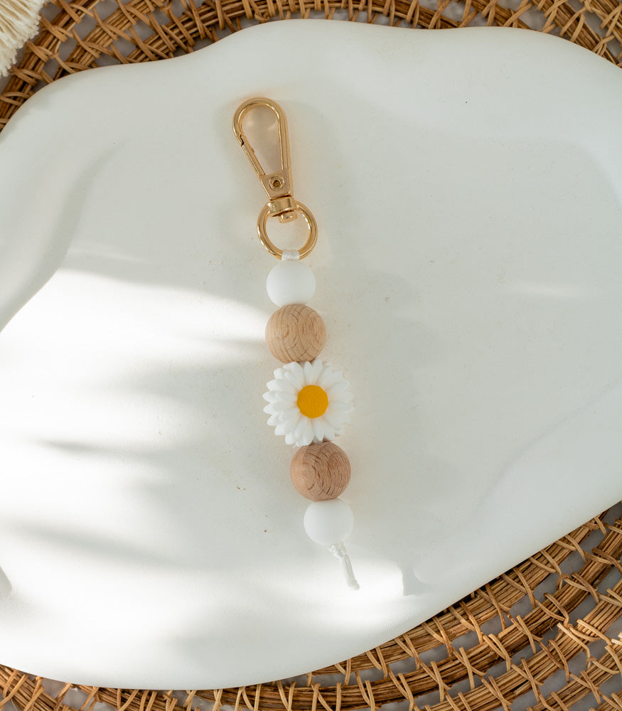 Handgemachter Schlüsselanhänger "Daisy" - mahina