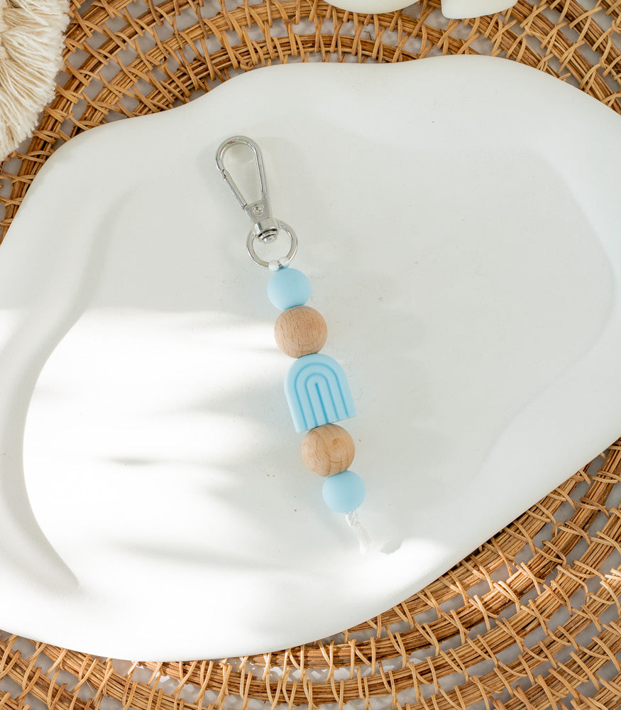 Handgemachter Schlüsselanhänger "Rainbow" - mahina