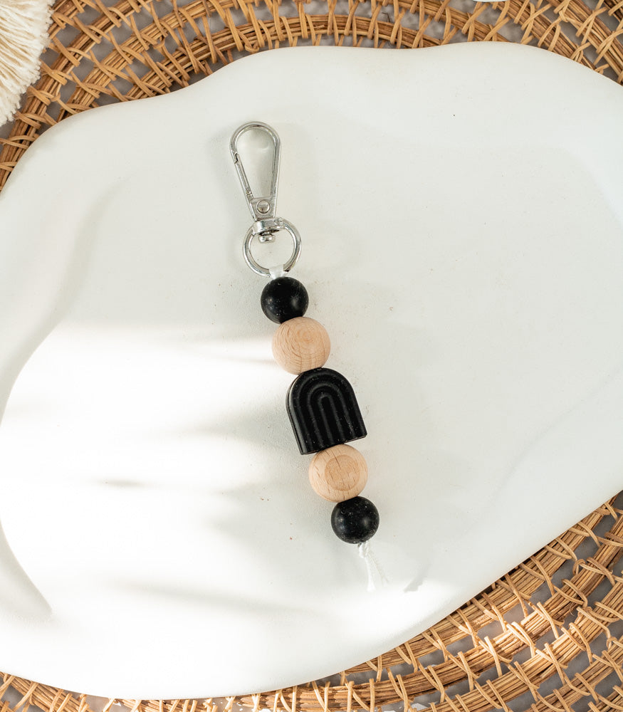 Handgemachter Schlüsselanhänger "Rainbow" - mahina