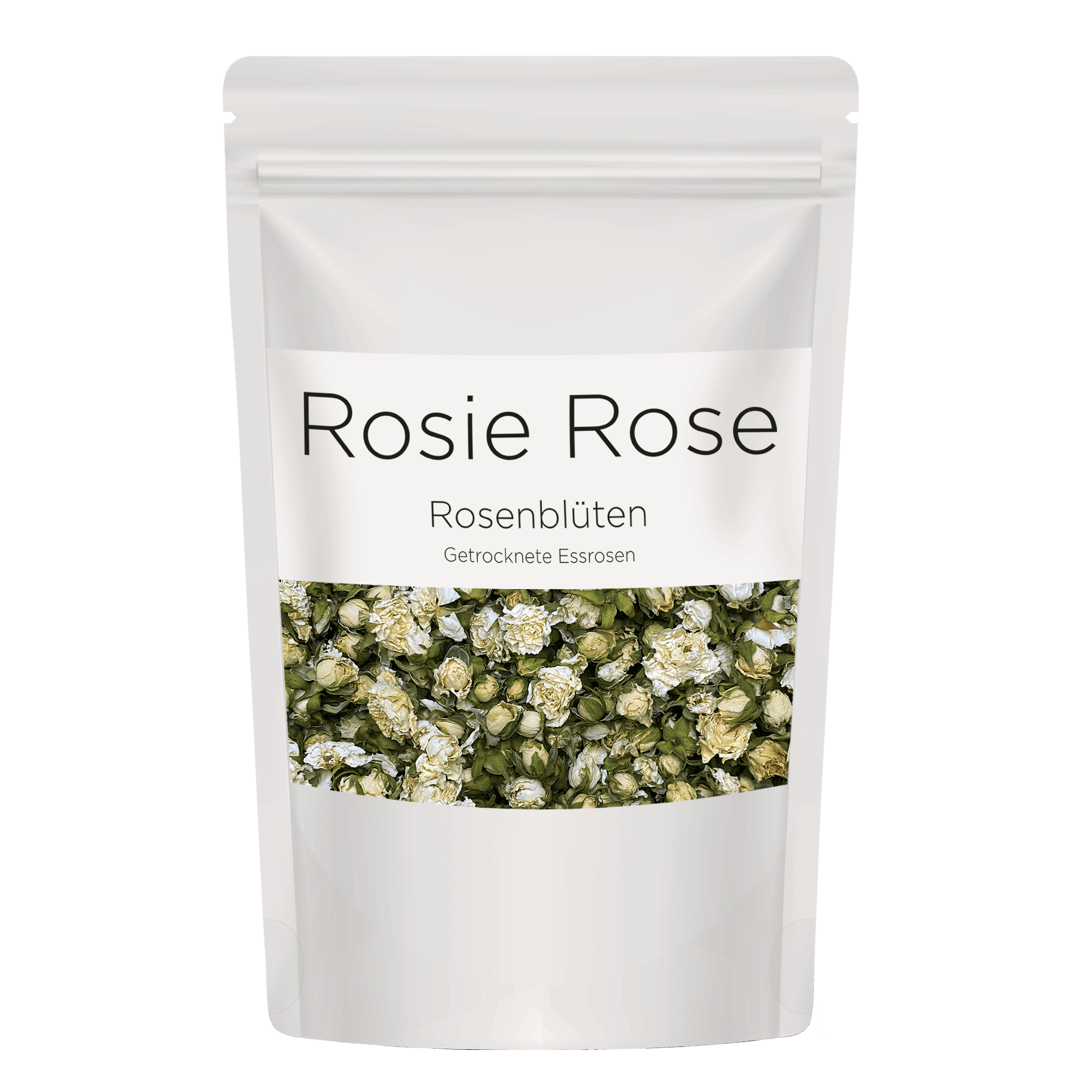 Essbare Blüten "Dekorative Rosenblüten" 50g Gastro-Beutel - 8 Farben - mahina