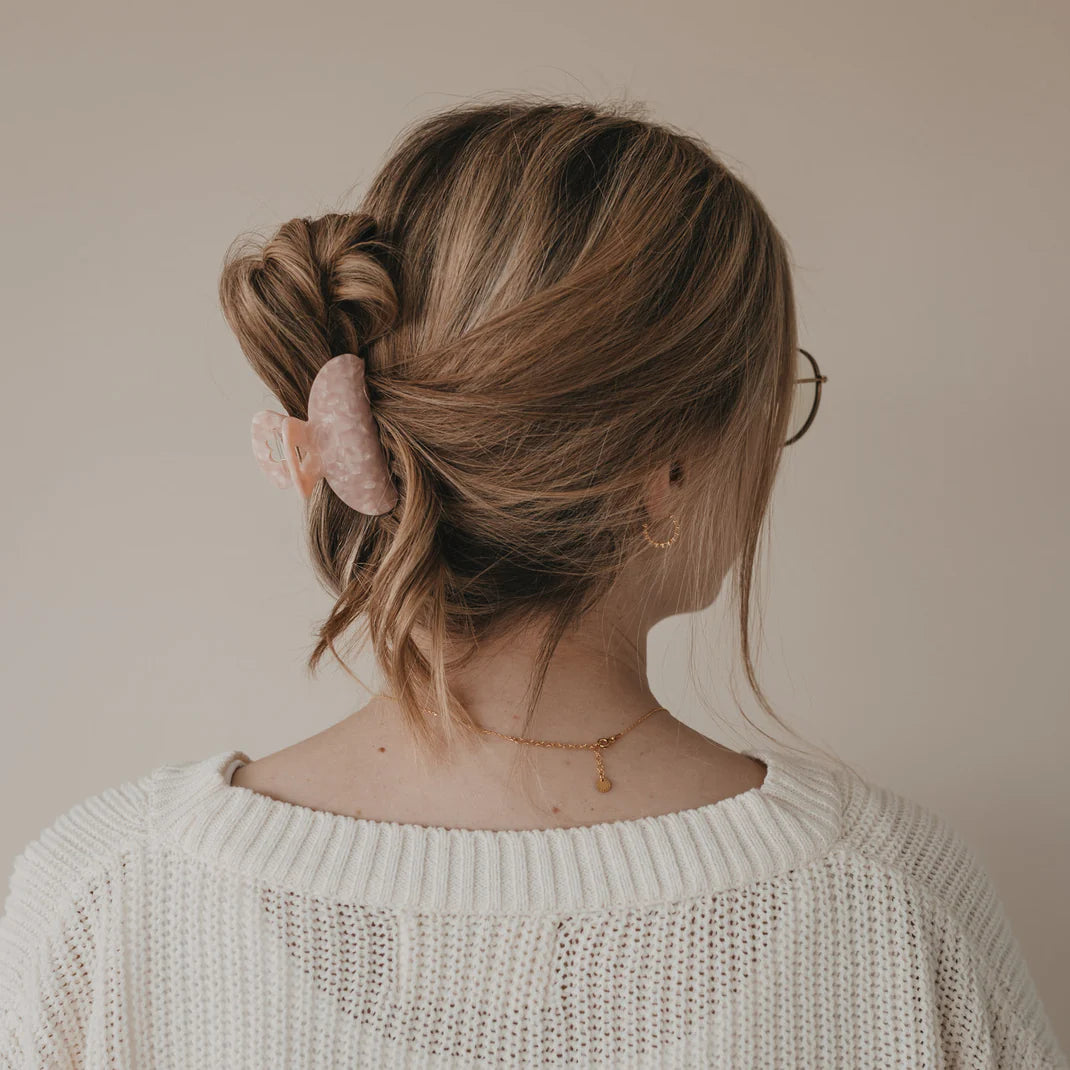 Eulenschnitt Haarspange Herz Blush - mahina