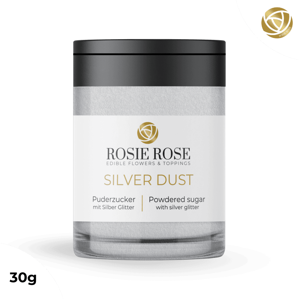 Rosie Rose Essbares Glitter Dust 30g - mahina