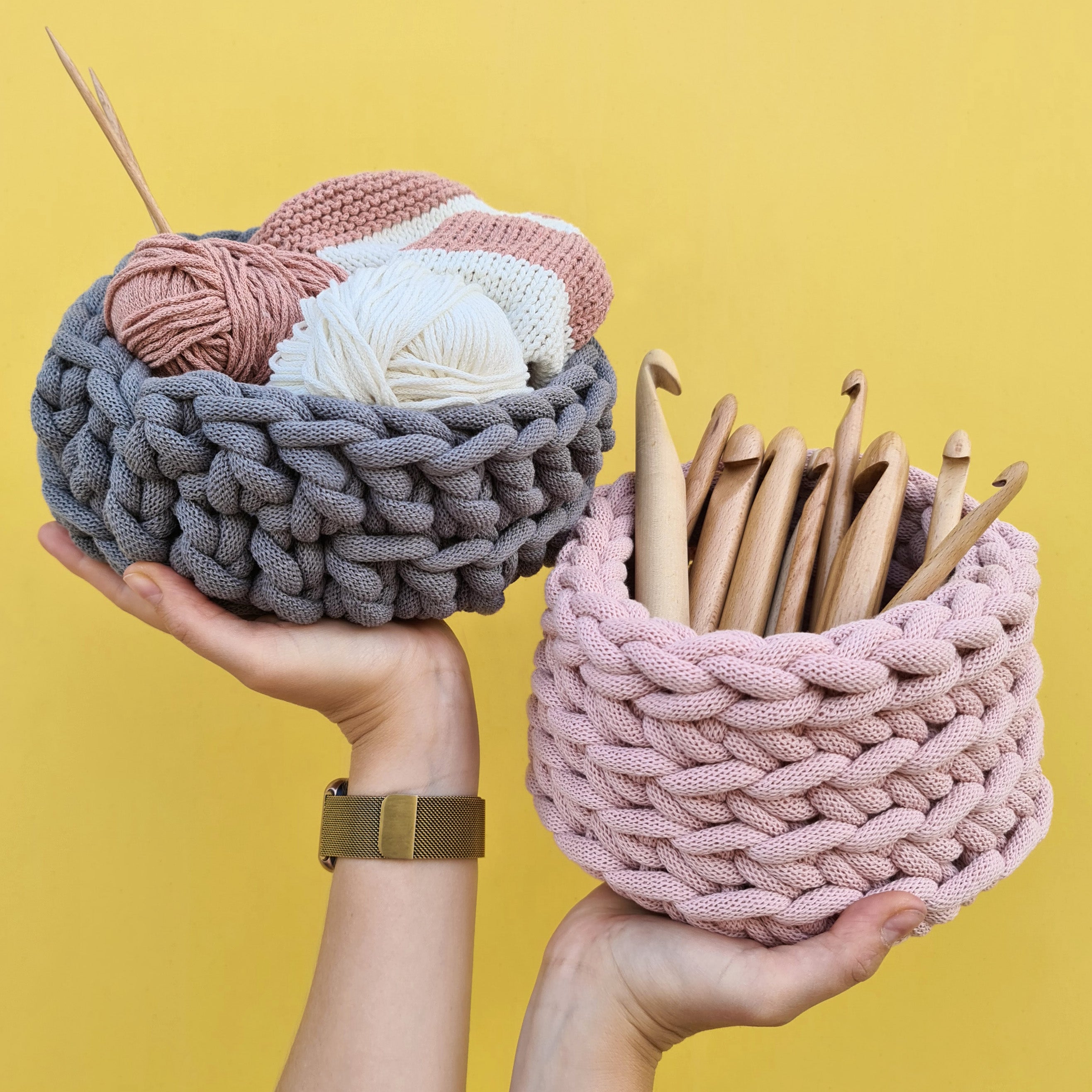 Bobbiny JUMBO Flechtkordel 9mm geflochten 100m verschiedene Farben - mahina