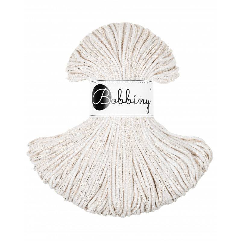 Bobbiny JUNIOR Flechtkordel 3mm geflochten 100m - Garne > Baumwollgarne > Bobbiny > Geflochten > 3mm von mahina