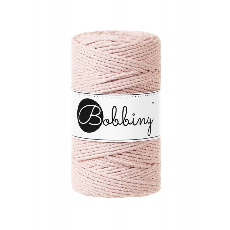 Bobbiny Makramee Garn 3mm 3ply 100m - Garne > Baumwollgarne > Bobbiny > 3ply > 3mm von mahina