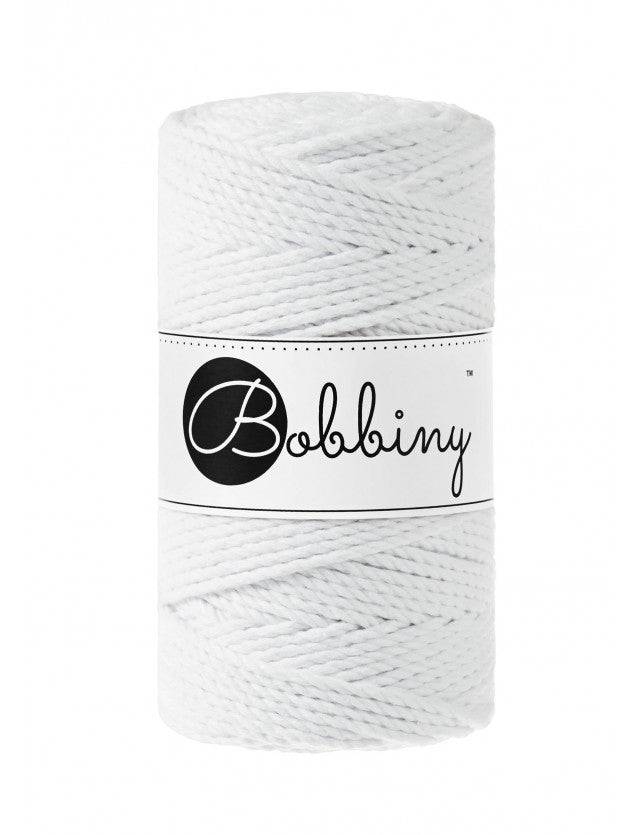 Bobbiny Makramee Garn 3mm 3ply 100m - Garne > Baumwollgarne > Bobbiny > 3ply > 3mm von mahina