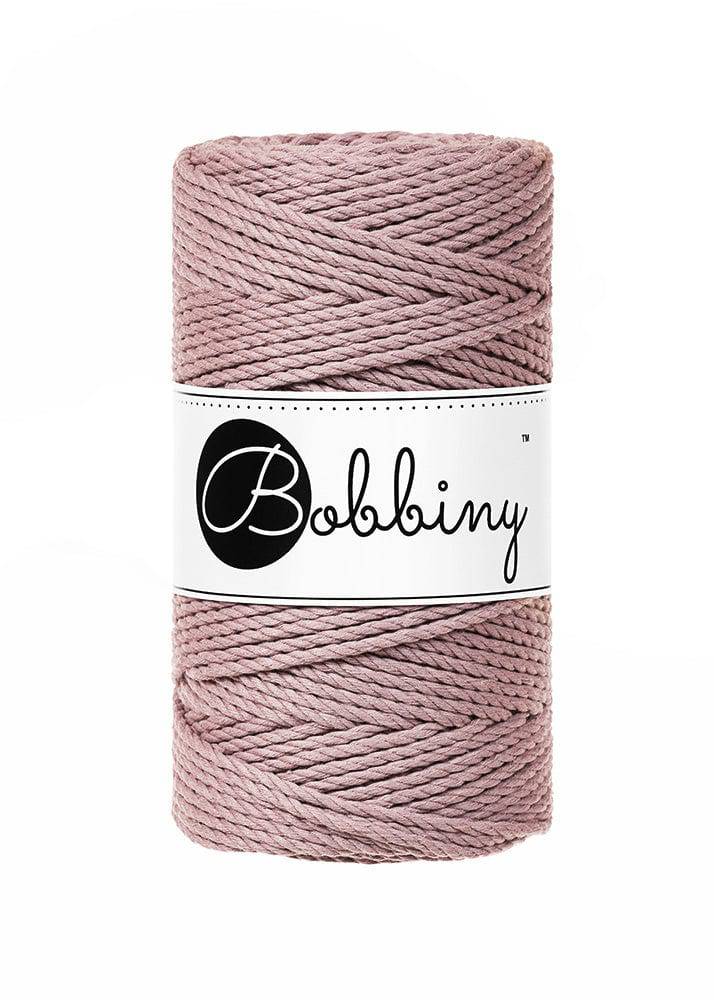 Bobbiny Makramee Garn 3mm 3ply 100m verschiedene Farben - mahina