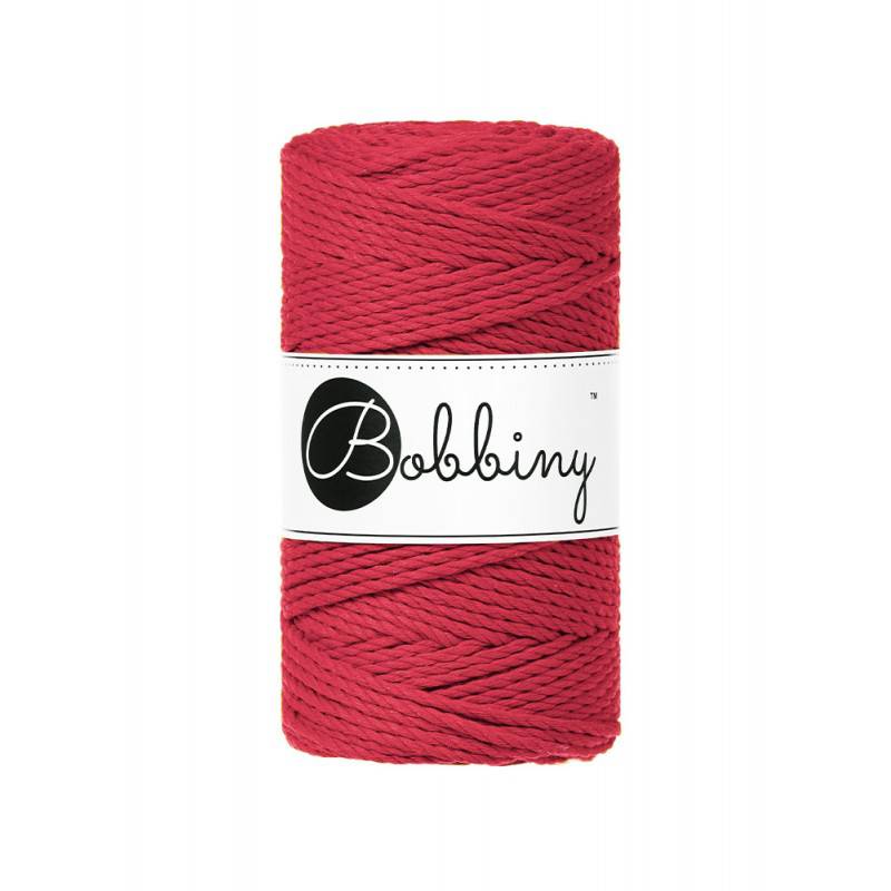 Bobbiny Makramee Garn 3mm 3ply 100m verschiedene Farben - mahina