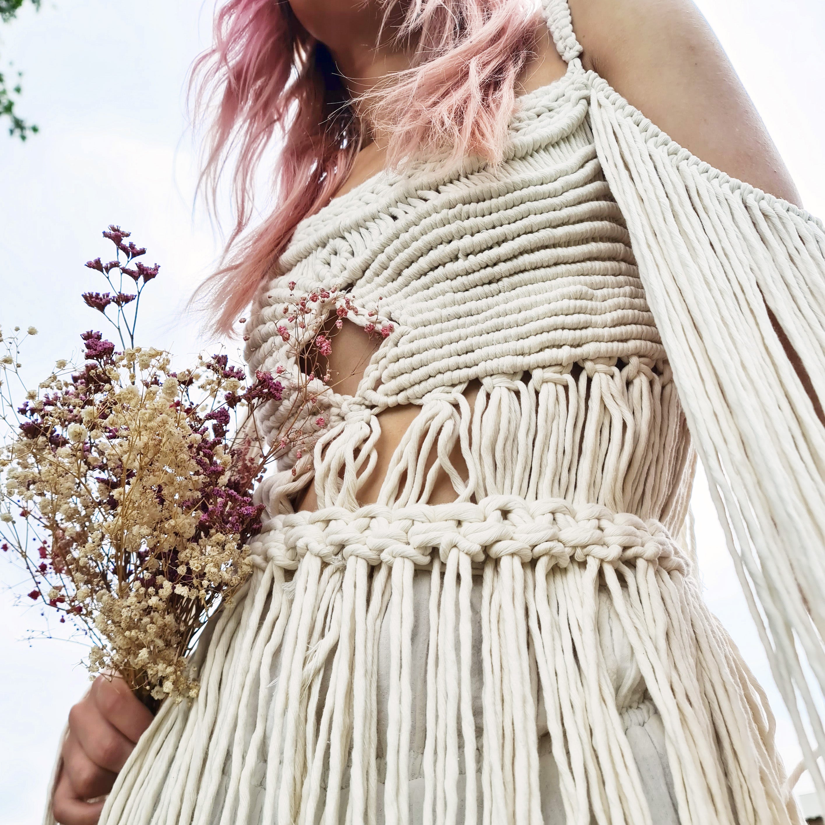 Bobbiny Makramee Garn 5mm 3ply 100m - Garne > Baumwollgarne > Bobbiny > 3ply > 5mm von mahina