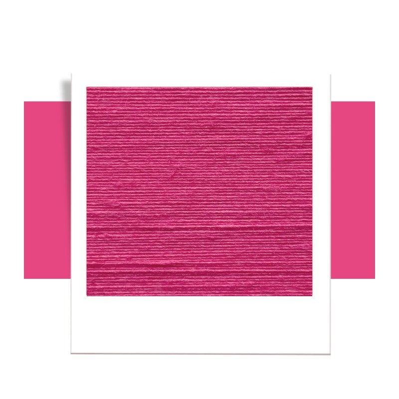 Bobbiny JUNIOR Flechtkordel 3mm geflochten Dopamine Pink 100m - mahina