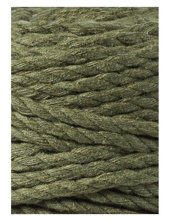 Bobbiny Makramee Garn 5mm 3ply Avocado 100m - mahina
