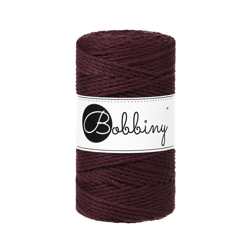 Bobbiny Makramee Garn 3mm 3ply 100m verschiedene Farben - mahina