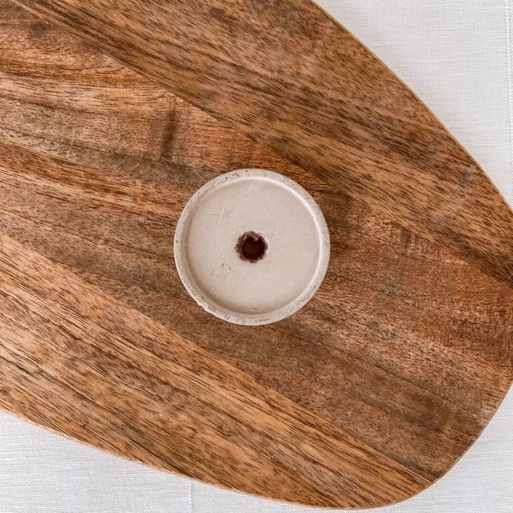 Kerzenständer aus Beton - mahina