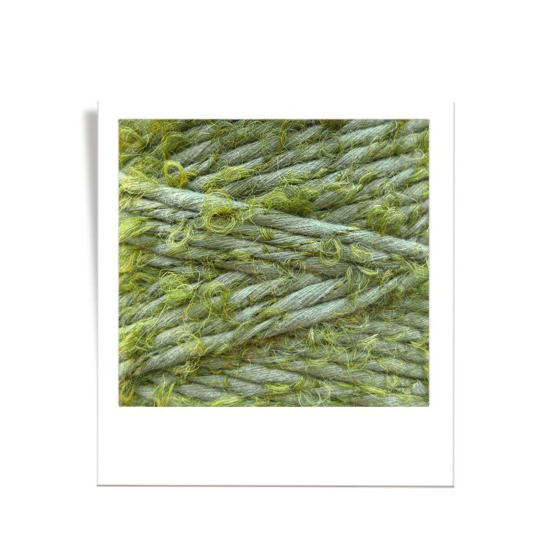 Bobbiny Makramee Garn 3mm Bouclé 100m Eucalyptus Green