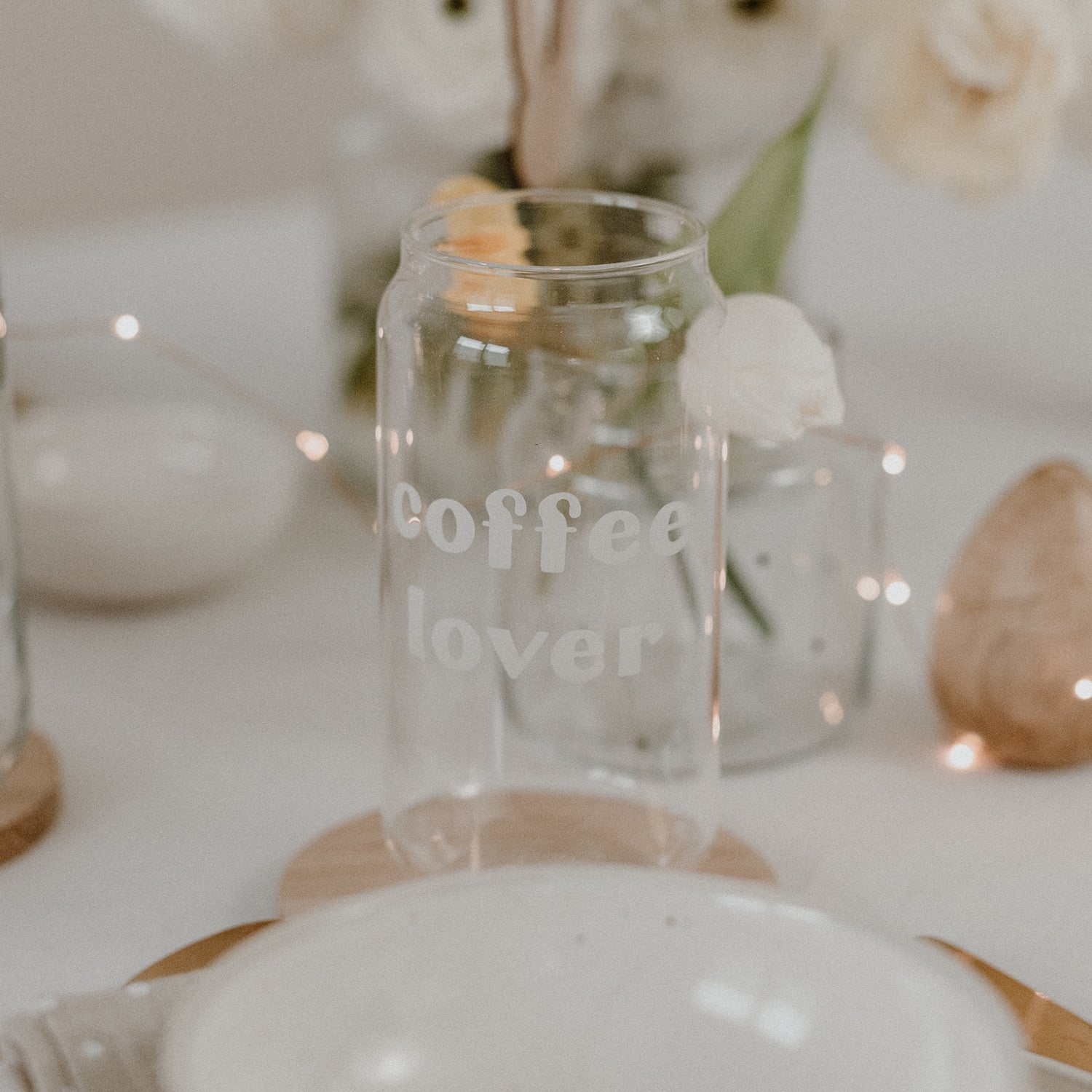 Eulenschnitt Hohes Trinkglas Coffee Lover 500ml - Interior > Dekoration > Tassen von mahina