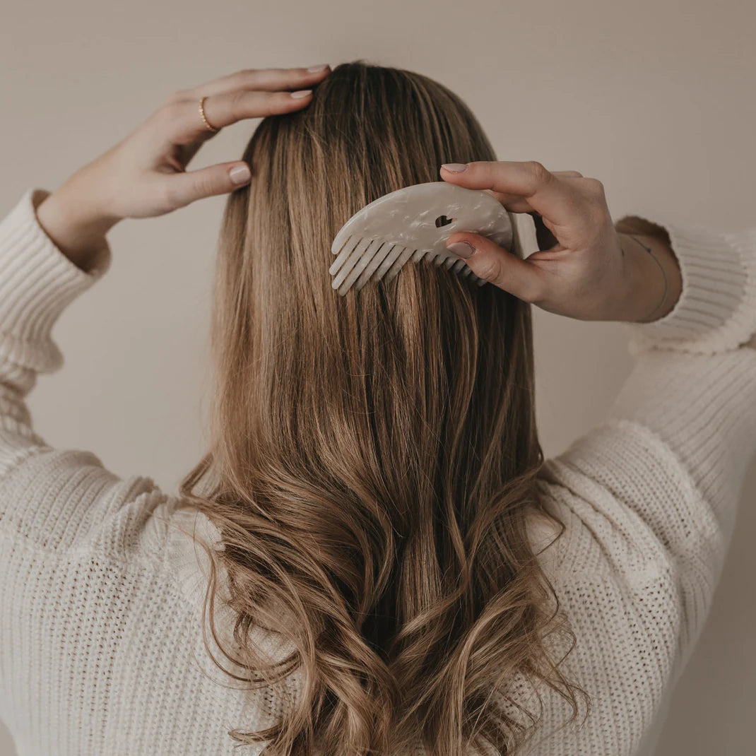 Eulenschnitt Kamm Herz Pearl - Interior > Dekoration > Sonstiges von mahina