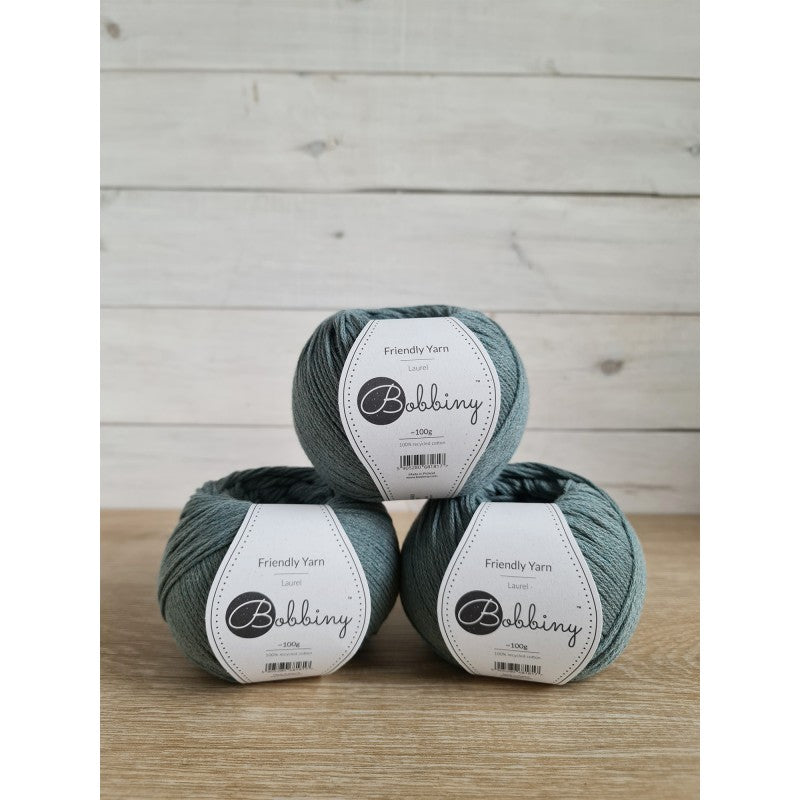 Bobbiny Friendly Yarn Laurel 100g - mahina